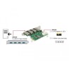 Karta PCI Express x1 do 4x zewn. USB-A 5Gbps Delock 89363