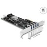 Karta PCI Express x4 do 4x zewn. USB 5Gbps quad channel Delock 89365