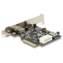 Karta PCI Express x4 do 1x zewn. + 1x wewn. USB-A SuperSpeed 10Gbps Delock 89399