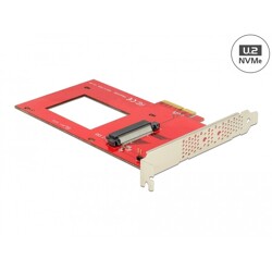 Karta PCI Express x4 1-portowa U.2 NVMe SFF-8639 wewnętrzna Delock 89469