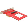 Karta PCI Express x4 1-portowa U.2 NVMe SFF-8639 wewnętrzna Delock 89469