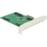 Karta PCI Express x1 2x mSATA wewn. Delock 89479
