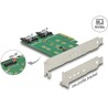 Karta PCI Express 3x gniazdo M.2 low profile Delock 89518