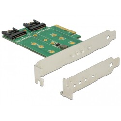 Karta PCI Express 3x gniazdo M.2 low profile Delock 89518
