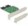 Karta PCI Express 3x gniazdo M.2 low profile Delock 89518