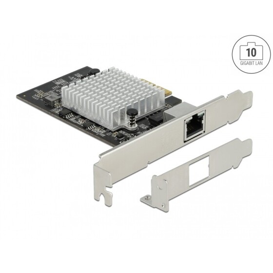 Karta PCI Express x2 1x RJ45 10 Gigabit LAN Marvell AQC113CS Delock 89528