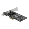Karta PCI Express x2 2x RJ45 2,5 Gigabit LAN Delock 89530