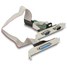 Karta PCI Express x1 2x RS-232 + 1x LPT Delock 89556