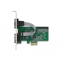 Karta PCI Express x1 2x RS-232 + 1x LPT Delock 89556