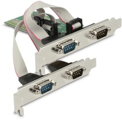 Karta PCI Express x1 4x RS-232 Delock 89557