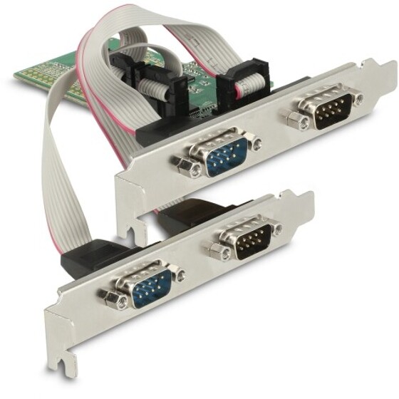 Karta PCI Express x1 4x RS-232 Delock 89557