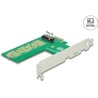 Karta PCI Express x4 IOI 1x NVMe M.2 key M Delock 89561