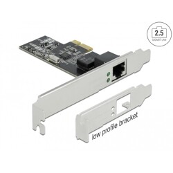 Karta PCI Express x1 1x RJ45 2,5 Gigabit LAN Delock 89564