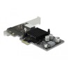 Karta PCI Express x1 1x RJ45 Gigabit LAN PoE+ Delock 89574