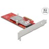 Karta PCI Express x4 1x NVMe M.2 key M 110mm z radiatorem low profile Delock 89577