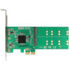 Karta PCI Express x2 4x M.2 key B low profile Delock 89588