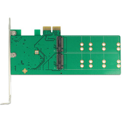 Karta PCI Express x2 4x M.2 key B low profile Delock 89588