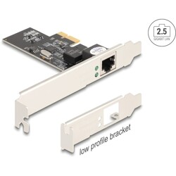 Karta PCI Express x1 1x RJ45 2,5 Gigabit LAN Delock 89598