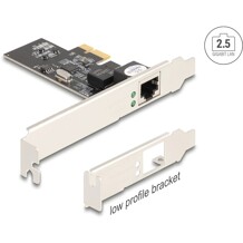 Karta PCI Express x1 1x RJ45 2,5 Gigabit LAN Delock 89598