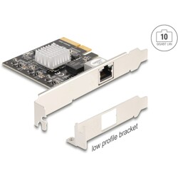 Karta PCI Express 1x RJ45 10 Gigabit LAN NBASE-T Delock 89654