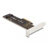 Karta PCI Express x4 1x NVMe M.2 key M 110mm low profile Delock 89836