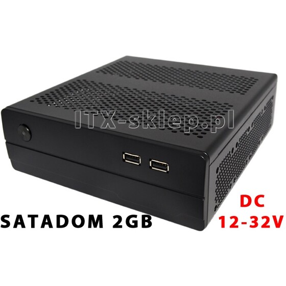 Router Mikrotik Atom D2500 2xLAN Intel 3xRS-232 SATADOM 2GB 12-32V