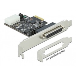 Karta PCI Express x1 2-portowa RS-232 z zasilaniem 5V / 12V Delock 89909