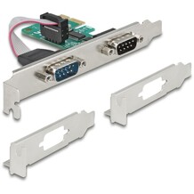 Karta PCI Express x1 2-portowa RS-232 Delock 89918