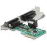 Karta PCI Express x1 2-portowa RS-232 Delock 89918