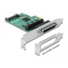 Karta PCI Express x1 4-portowa RS-232 z zasilaniem Delock 89938