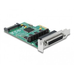 Karta PCI Express x1 4-portowa RS-232 z zasilaniem Delock 89938