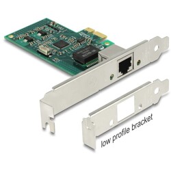 Karta PCI Express x1 1x RJ45 Gigabit LAN Delock 89943