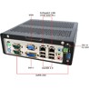Router Mikrotik Atom D2500 2xLAN Intel 3xRS-232 SATADOM 2GB 12-32V