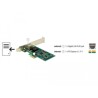 Karta PCI Express x1 1x RJ45 Gigabit LAN Delock 89943