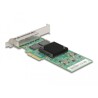 Karta PCI Express x4 4x RJ45 Gigabit LAN Delock 89946