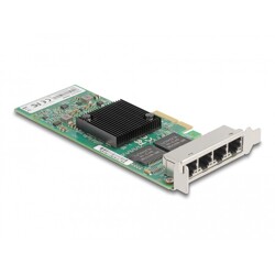 Karta PCI Express x4 4x RJ45 Gigabit LAN Delock 89946