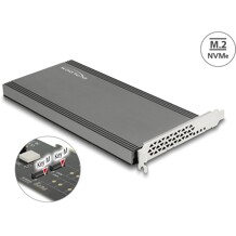 Karta PCI Express x16 2x NVMe M.2 key M Delock 89961