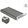 Karta PCI Express x16 2x NVMe M.2 key M Delock 89961