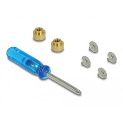 Karta PCI Express x16 2x NVMe M.2 key M Delock 89961