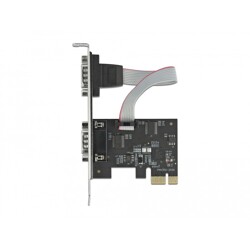 Karta PCI Express x1 2-portowa RS-232 Delock 90001