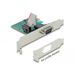Karta PCI Express x1 1-portowa RS-232 Delock 90006