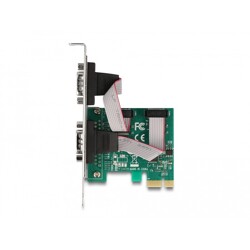 Karta PCI Express x1 2-portowa RS-232 Delock 90046