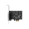 Karta PCI Express x1 2-portowa RS-422/485 z ochroną 15 kV ESD Delock 90048