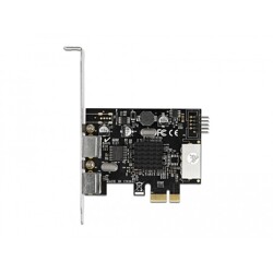 Karta PCI Express x1 do 2x PS/2 + wewn. pin header USB niskoprofilowa Delock 90049