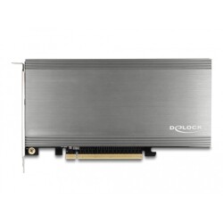 Karta PCI Express x16 4x NVMe M.2 key M z radiatorem i wentylatorem Delock 90050