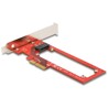Karta PCI Express x4 do gniazda EDSFF E1.S low profile Delock 90055