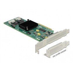 Karta PCI Express x8 8-portowa SATA z kablem przyłączeniowym Delock 90061