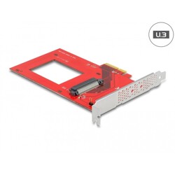 Karta PCI Express x4 do 1x U.3 NVMe Delock 90071