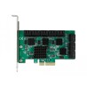 Karta PCI Express x4 16-portowa SATA Delock 90073