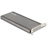 Karta PCI Express 4.0 x16 4x NVMe M.2 key M z radiatorem i wentylatorem Delock 90079